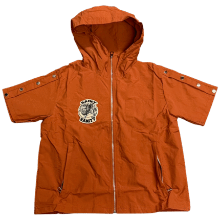 Saint Vanity Breakaway Zip Up Hoodie (Orange)