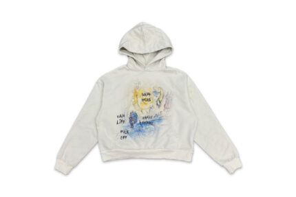 Saint Vanity Vain Life Hoodie Cream