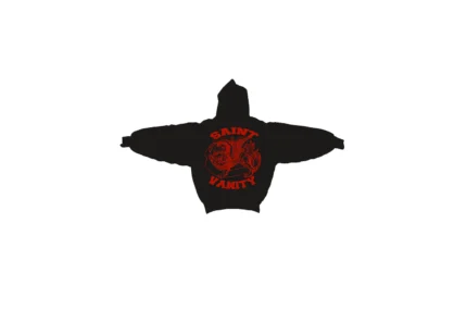 Saint Vanity Black & Red Griffin Hoodie