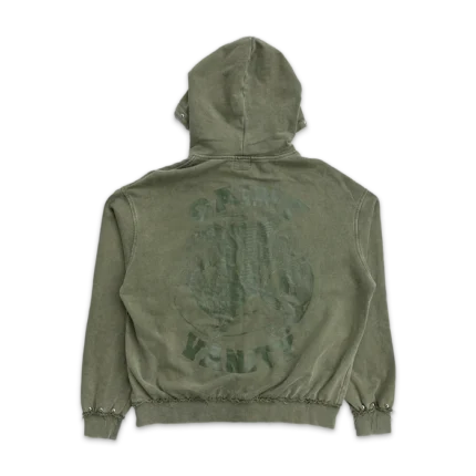 Saint Vanity French Terry Studded Jacket “Olive”