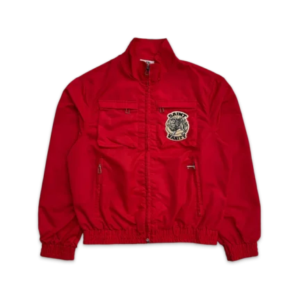 Saint Vanity Nylon Cargo Jacket “Red”