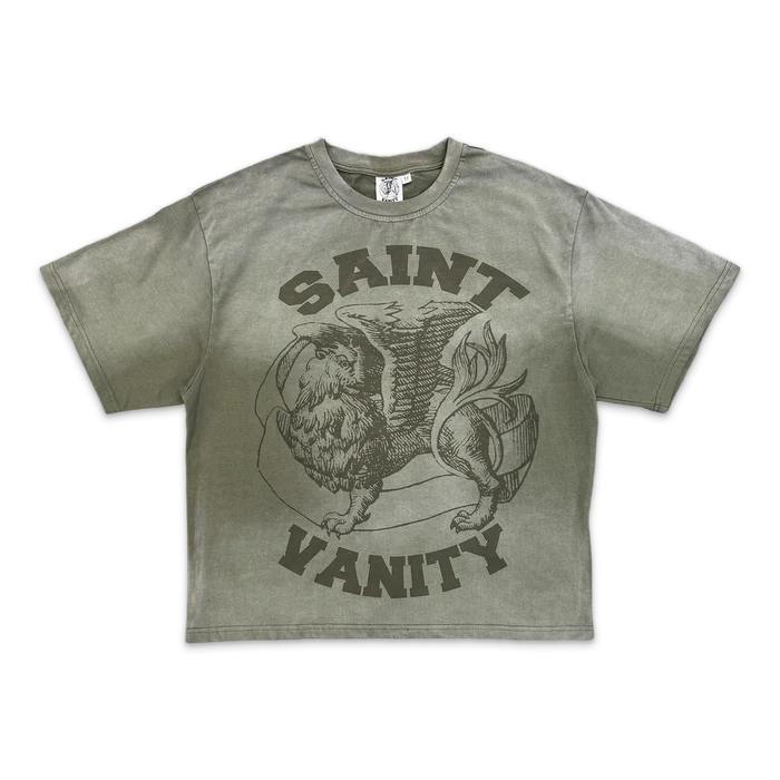 svol Saint Vanity Griffin Logo Tee “Olive”